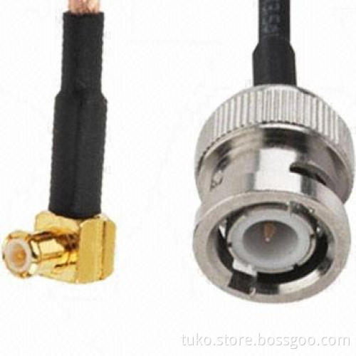 RF Cable Assembly BNC Male to MCX R/A